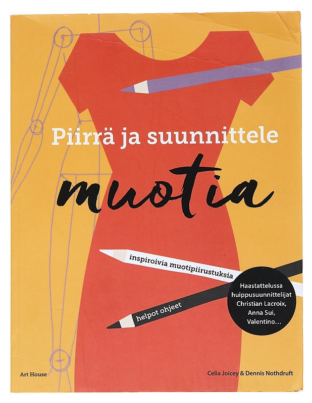 Piirrä ja suunnittele muotia - Joicey, Celia - Harrastekirjat - 10105538188 - 0
