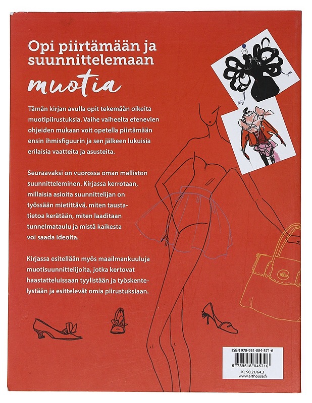 Piirrä ja suunnittele muotia - Joicey, Celia - Harrastekirjat - 10105538188 - 1
