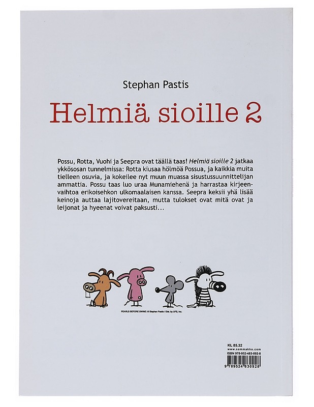 Helmiä sioille. 2 - Pastis, Stephan - Sarjakuvat - 10105538209 - 1