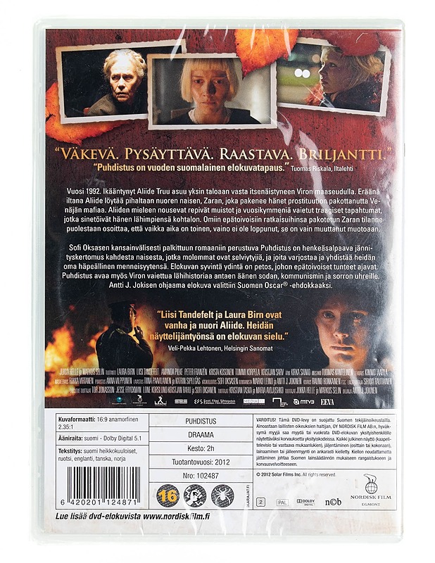 Puhdistus - DVD - DVD-elokuvat - 10105538218 - 1