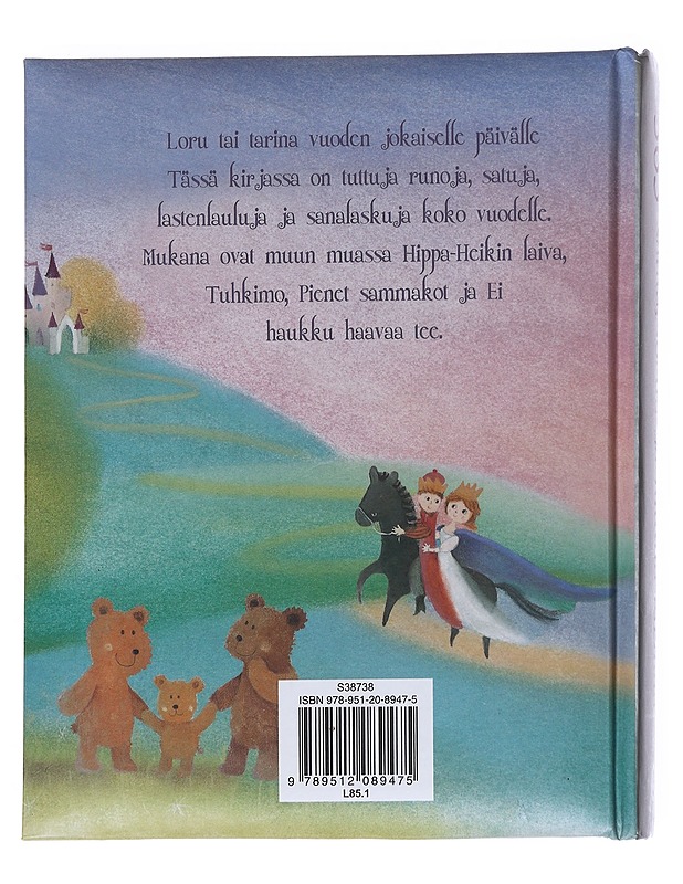  Tarina per päivä : 365 satua, lorua ja muuta tarinaa- Bingham, Hettie - Lastenkirjat - 10105538222 - 1