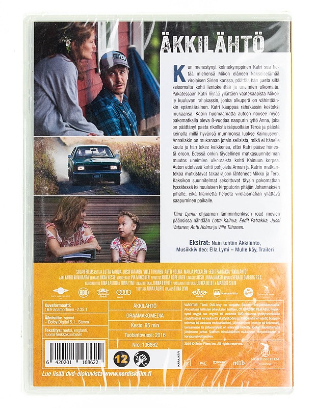 Äkkilähtö - DVD - DVD-elokuvat - 10105538242 - 1