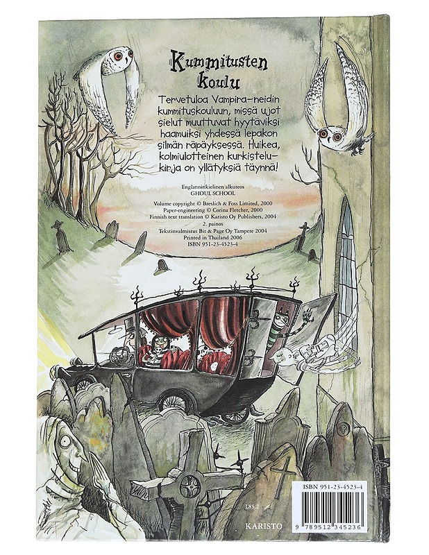 Kummitusten koulu - David Roberts - Lastenkirjat - 10105538243 - 1
