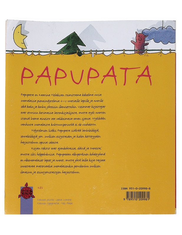 Papupata - Helakisa, Kaarina - Lastenkirjat - 10105538261 - 1