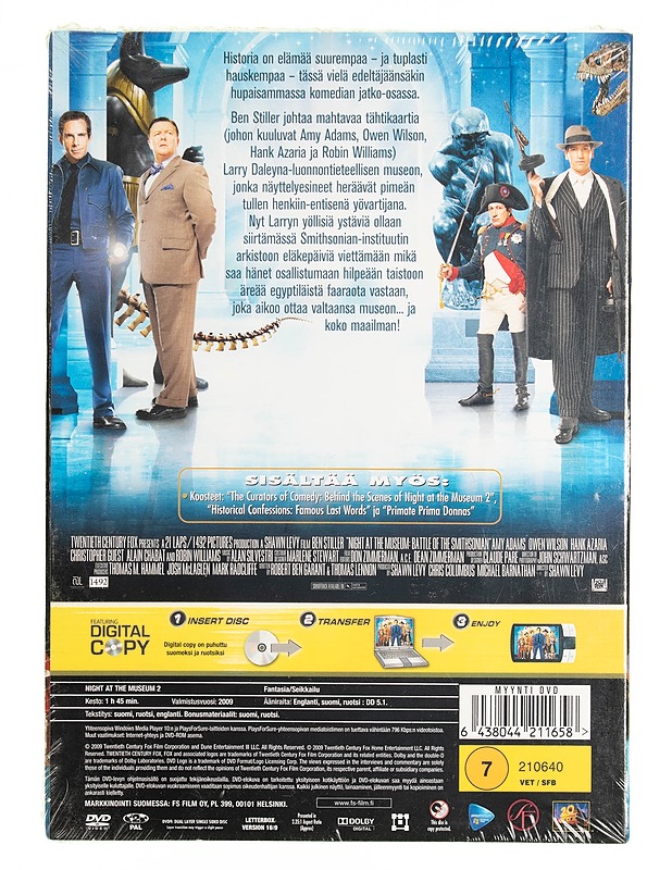 Night At The Museum 2 - DVD - DVD-elokuvat - 10105538268 - 1