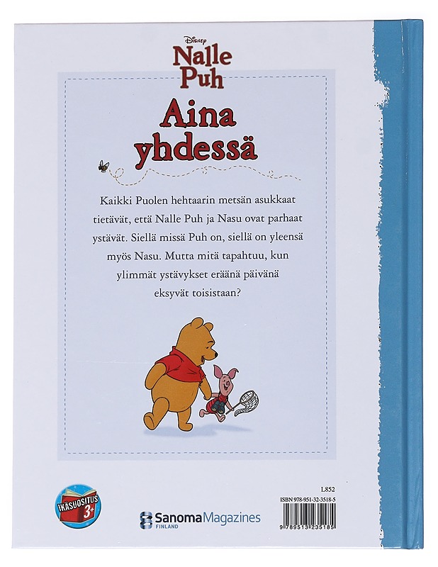 Nalle Puh : Aina yhdessä - Thea Feldman - Lastenkirjat - 10105538273 - 1