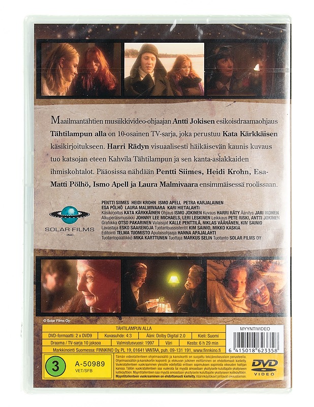 Tähtilampun alla - DVD - DVD-elokuvat - 10105538278 - 1