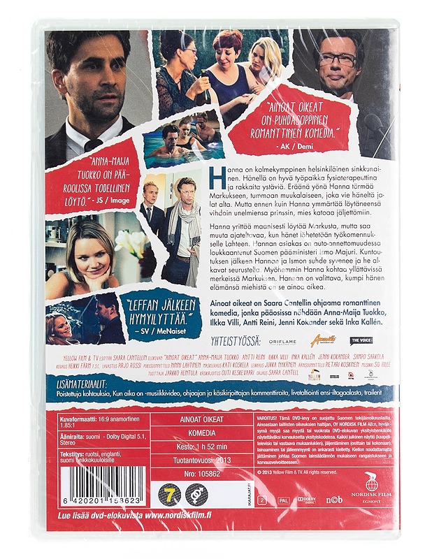 Ainoat oikeat - DVD - DVD-elokuvat - 10105538288 - 1