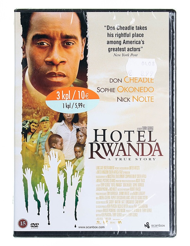 Hotel Rwanda - DVD - DVD-elokuvat - 10105538305 - 0