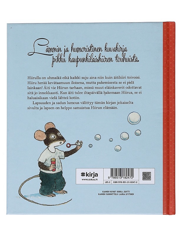 Pikku hiiri, tuuliviiri - Riikka Jäntti - Lastenkirjat - 10105538302 - 1