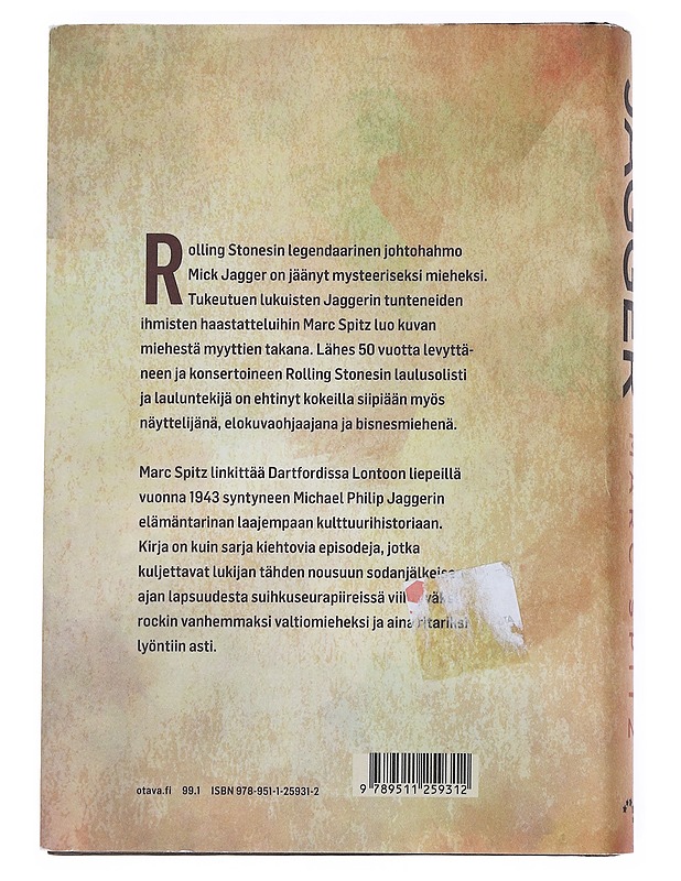Jagger - Spitz, Marc - Historiakirjat - 10105538320 - 1