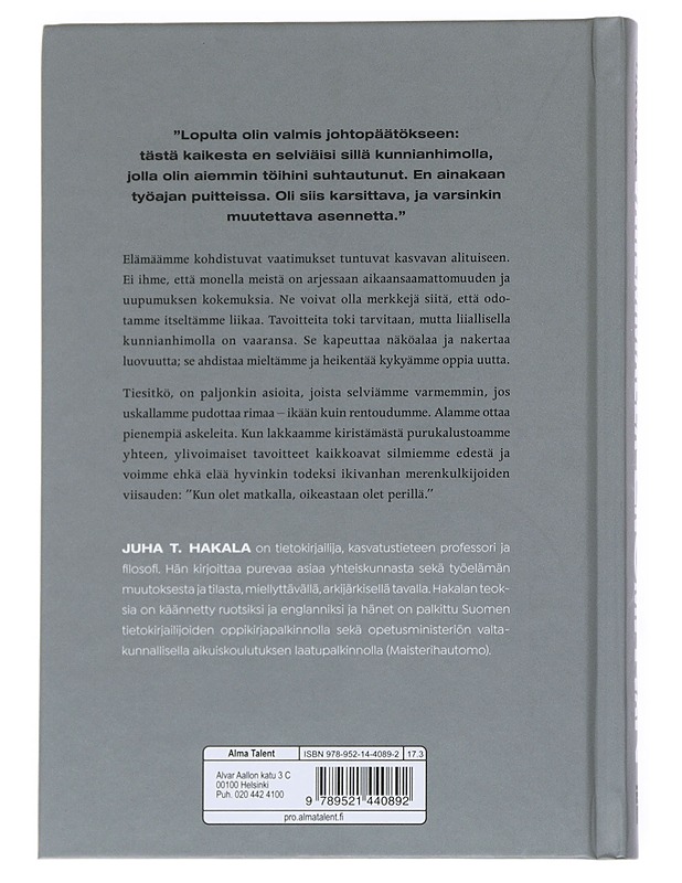 Vähemmällä enemmän - Juha T. Hakala - Tietokirjat ja oppaat - 10105538325 - 1