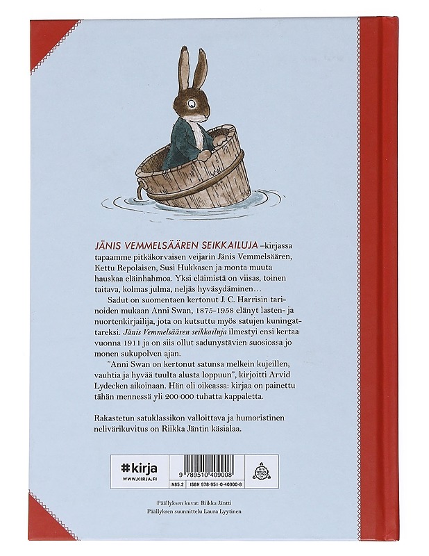 Jänis Vemmelsäären seikkailuja - Swan, Anni - Lastenkirjat - 10105538351 - 1