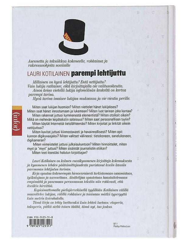 Parempi lehtijuttu - Lauri Kotilainen - Tietokirjat ja oppaat - 10105538356 - 1