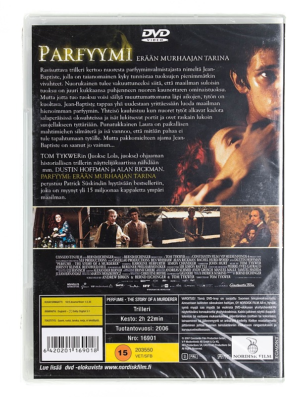 Parfyymi: erään Murhaajan Tarina - DVD - DVD-elokuvat - 10105538358 - 1