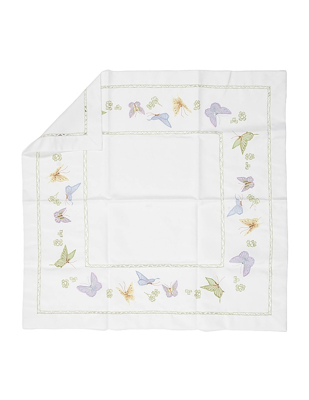 Kuviollinen pöytäliina, 87x87 cm - Pöytäliinat - 10105538366 - 0
