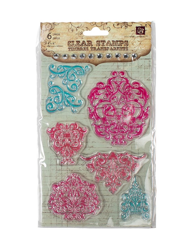PRIMA MARKETING Clear stamps, 6 kpl - Askartelu - 10105538383 - 0