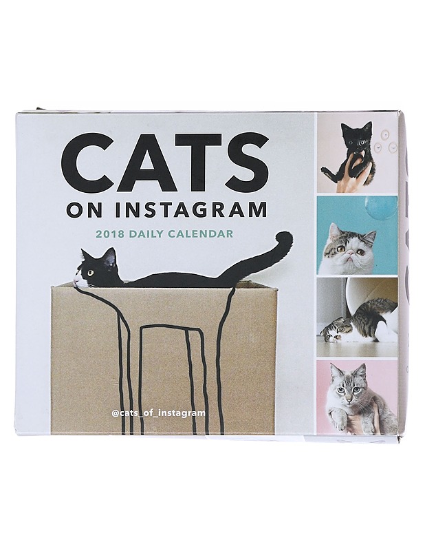 Cats on Instagram : 2018 daily calendar - Chronicle Books - Tietokirjat ja oppaat - 10105538410 - 0