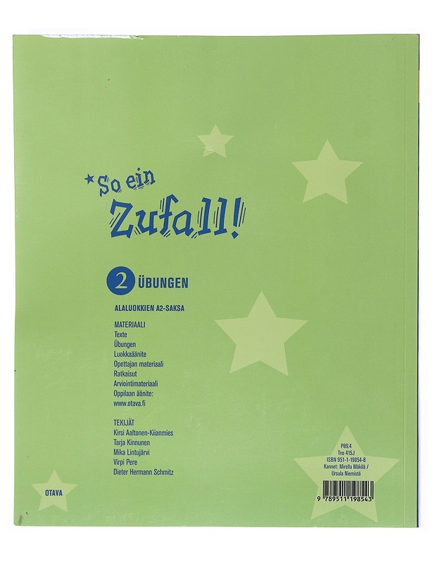 So ein Zufall!. 2, U?bungen - Aaltonen-Kiianmies, Kirsi - Tietokirjat ja oppaat - 10105538418 - 1