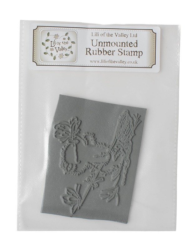 LILI OF THE VALLEY Unmounted Rubber Stamp kumileimasin - Askartelu - 10105538434 - 0