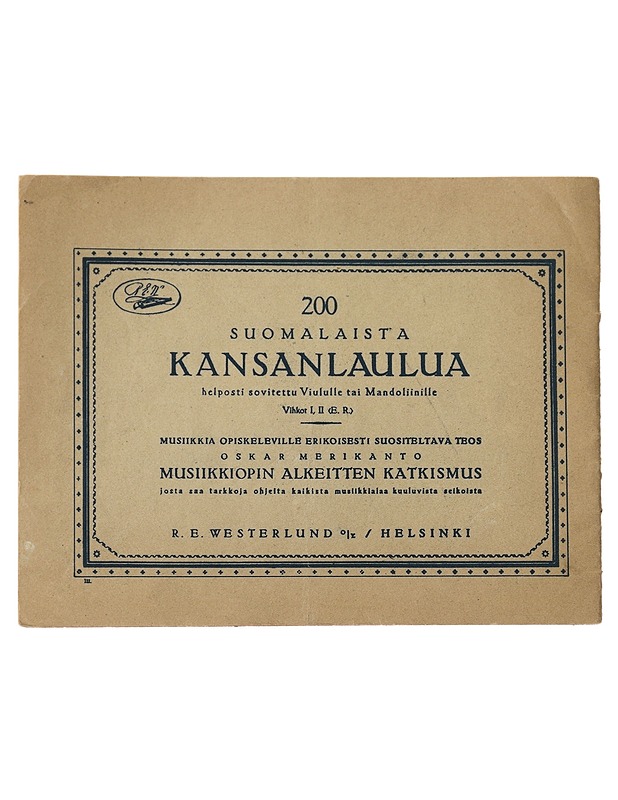 Mandoliinikoulu - Musiikki- ja elokuvakirjat - 10105538446 - 1