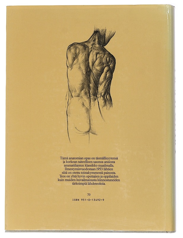 Anatomia opas taiteilijalle - Jen?  Barcsay - Taide- ja kulttuurikirjat - 10105538453 - 1