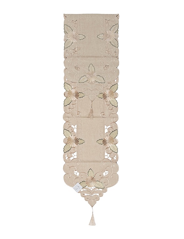 Kuviollinen kaitaliina, 40x200 cm - Pöytäliinat - 10105538456 - 0