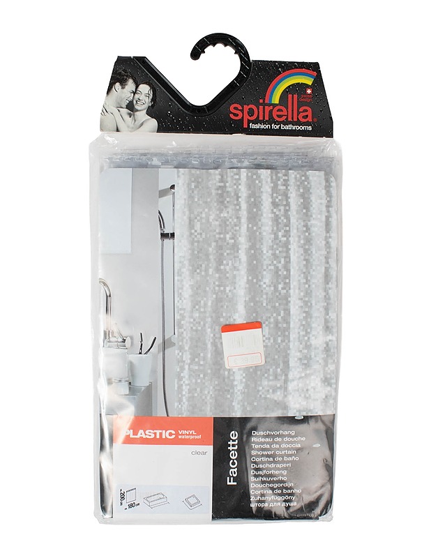 SPIRELLA Facette suihkuverho, 180x200 cm - Verhot ja kapat - 10105538463 - 0