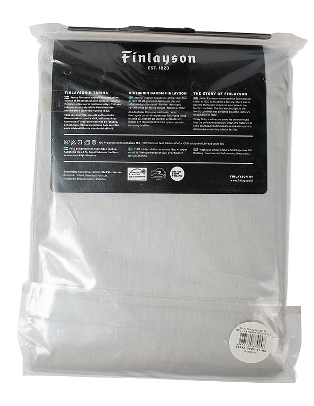 FINLAYSON Twill muotoononmeltu aluslakana, 120x200 cm - Designsuosikit - 10105538470 - 1