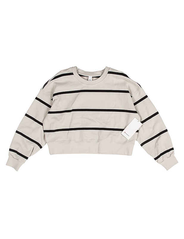 LULULEMON oversized cropped collegepaita, L - Naisten paidat ja topit - 10105538471 - 0