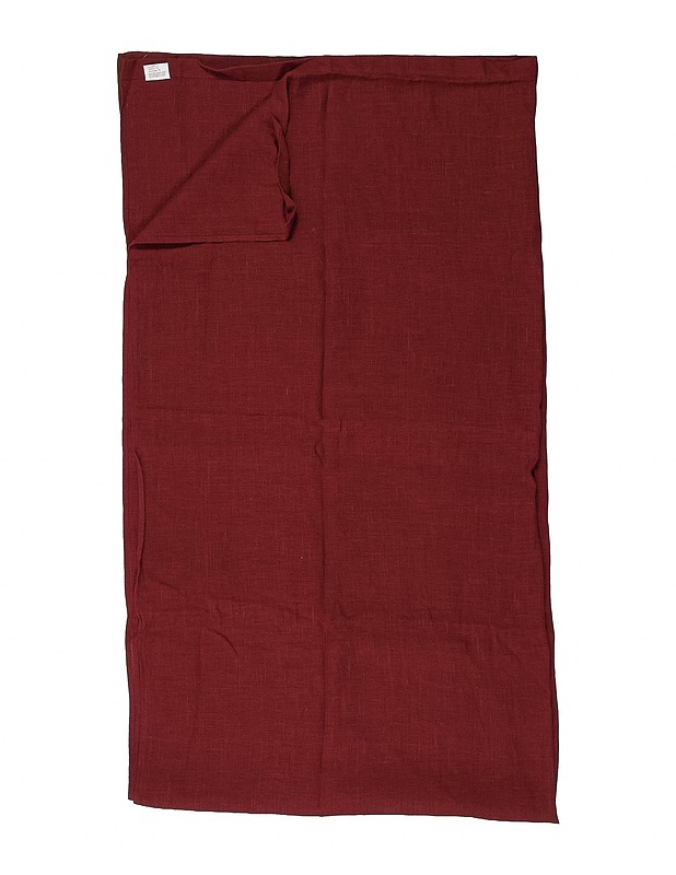 Punainen pellavaverho, 140x250 cm - Verhot ja kapat - 10105538514 - 0