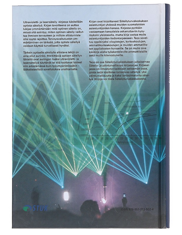 Ultravioletti- ja lasersäteily - Pastila, Riikka - Tietokirjat ja oppaat - 10105538545 - 1