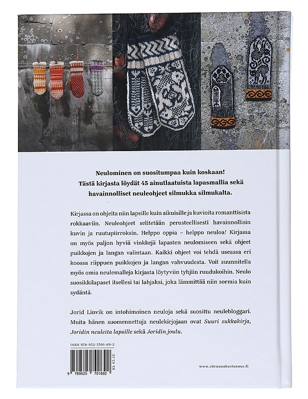 Suuri lapaskirja : 45 hauskaa neuleohjetta - Jorid Linvik - Tietokirjat ja oppaat - 10105538553 - 1