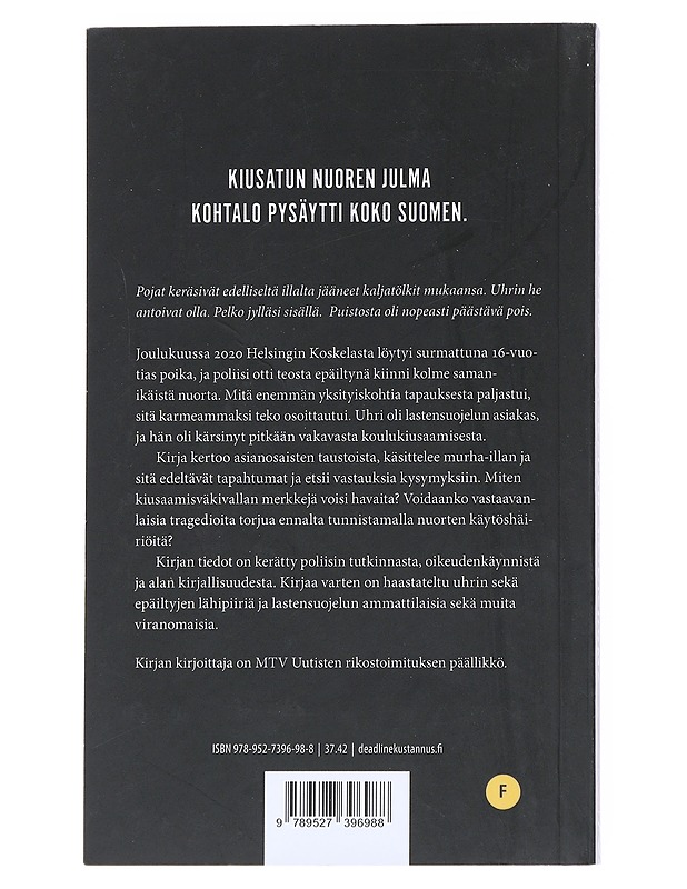 Koskelan teinisurma - Tiia Palmén - Elämäkerrat ja muistelmat - 10105538564 - 1