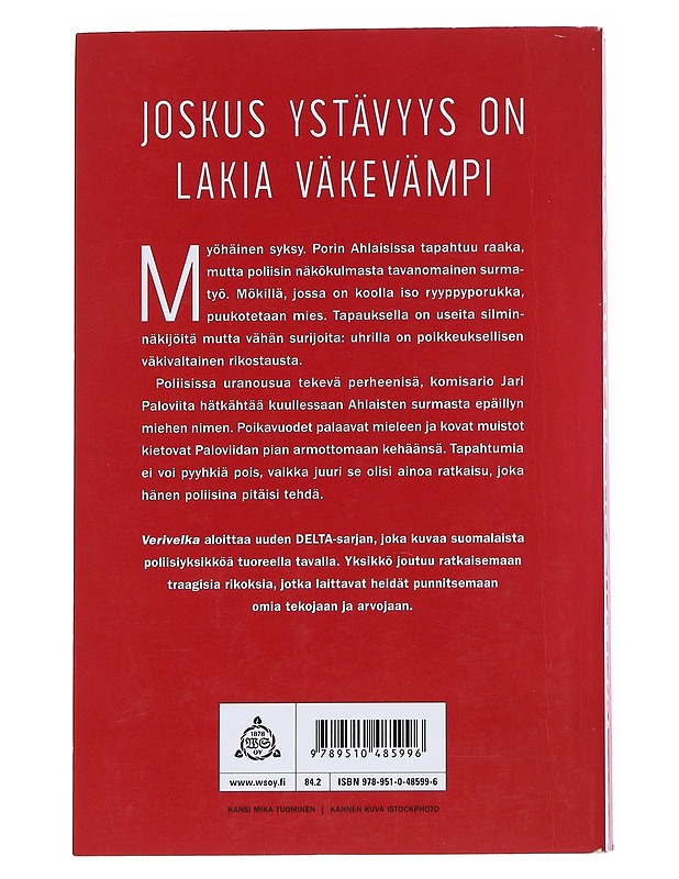 Verivelka - Arttu Tuominen - Jännitys ja dekkarit - 10105538577 - 1