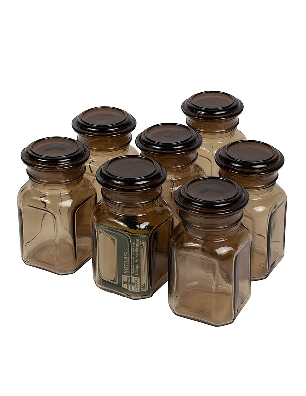 RIIHIMÄEN LASI Kantti maustepurkki, 7 kpl - Designsuosikit - 10105538582 - 0