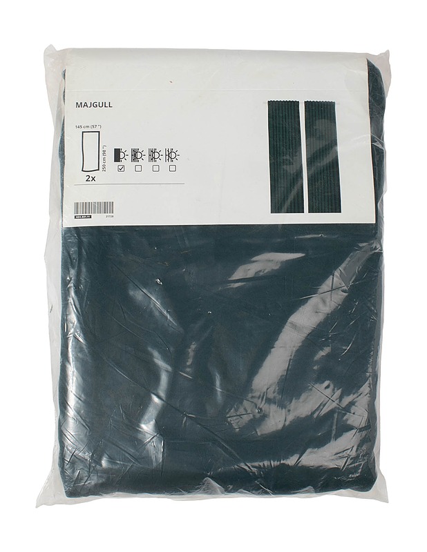 IKEA Majgull pimentävät verhot, 145x250 cm, 2 kpl - Verhot ja kapat - 10105538591 - 0