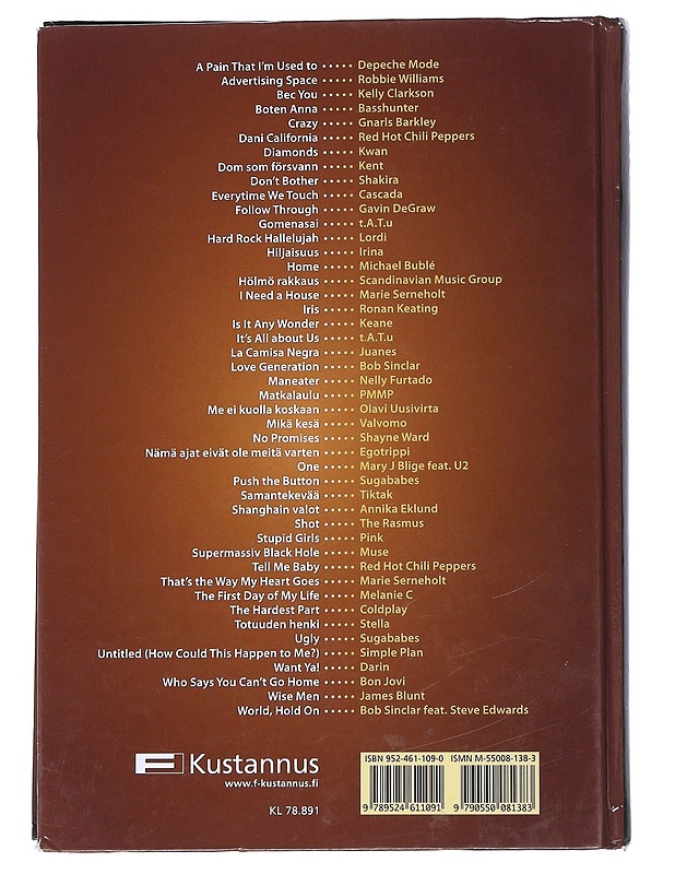 Hits 2006 - Sacilotto, Birgitta - Musiikki- ja elokuvakirjat - 10105538597 - 1