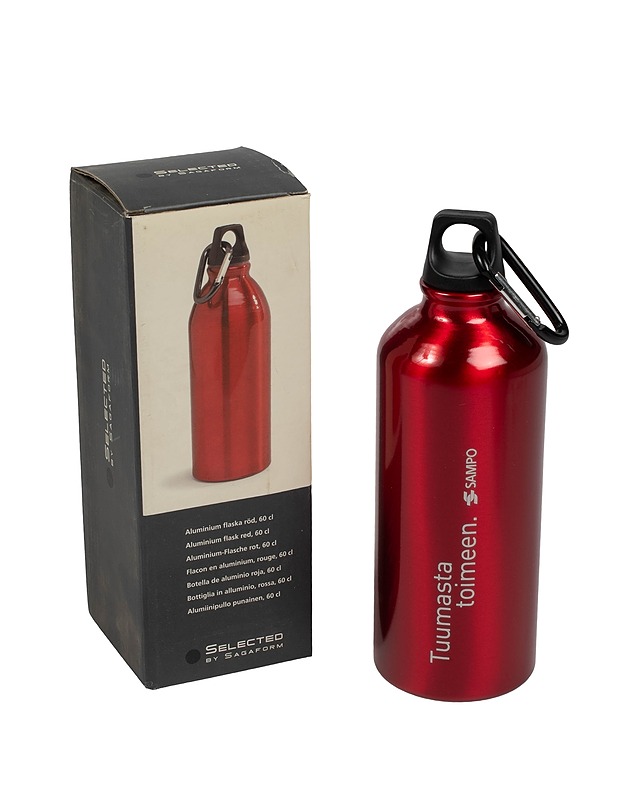 SAGAFORM Aluminium flask juomapullo 60 cl - Muut astiat - 10105538612 - 0