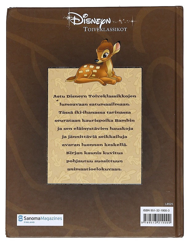 Bambi - Lankinen, Päivi - Lastenkirjat - 10105538618 - 1