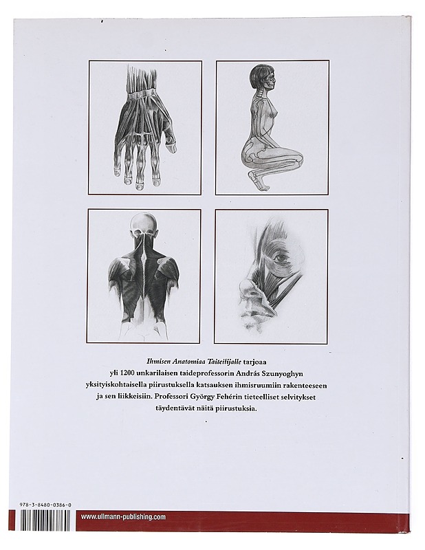 Ihmisen anatomiaa taiteilijalle - Szunyoghy, András - Kirja lahjaksi - 10105538625 - 1