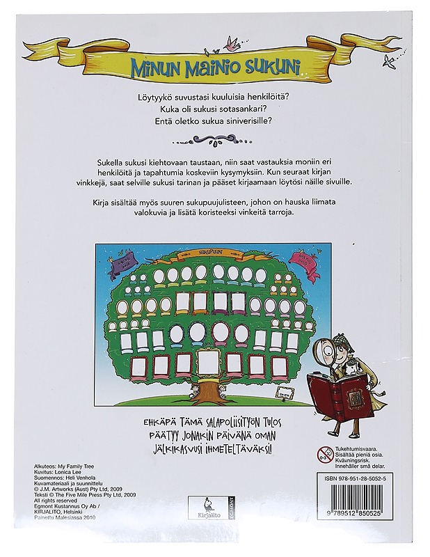 Minun Mainio Sukuni - Lastenkirjat - 10105538628 - 1