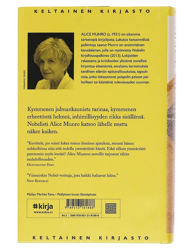 Nuoruudenystävä - Alice Munro - Romaanit ja novellit - 10105538641 - 1