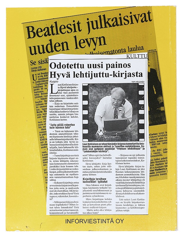 Hyvä lehtijuttu : kirjoittajan opas - Lauri Kotilainen - Harrastekirjat - 10105538669 - 1