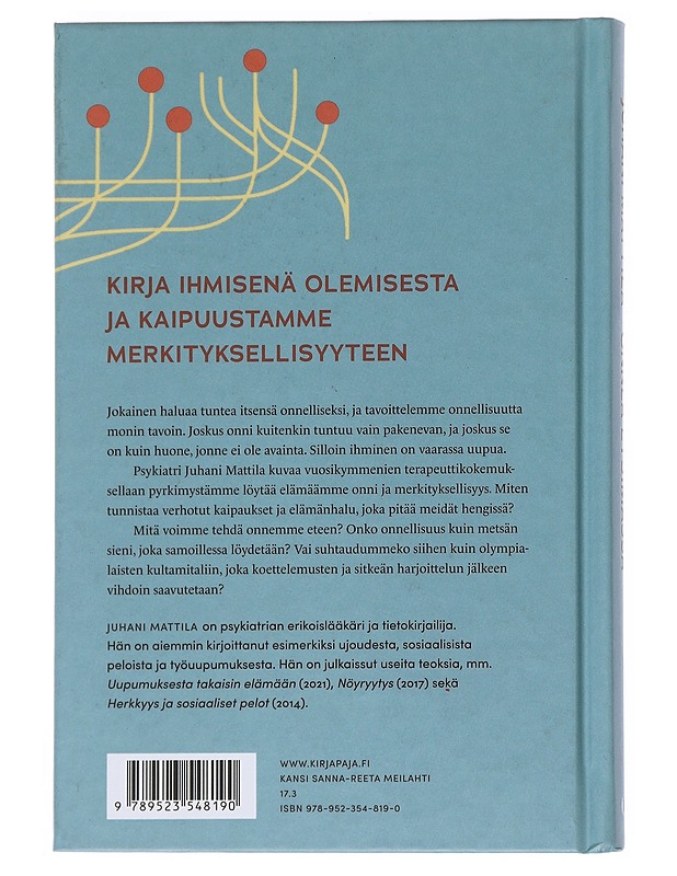 Onnea etsimässä : Mitä kaipaamme kun kaipaamme onnellisuutta - Juhani Mattila - Tietokirjat ja oppaat - 10105538677 - 1