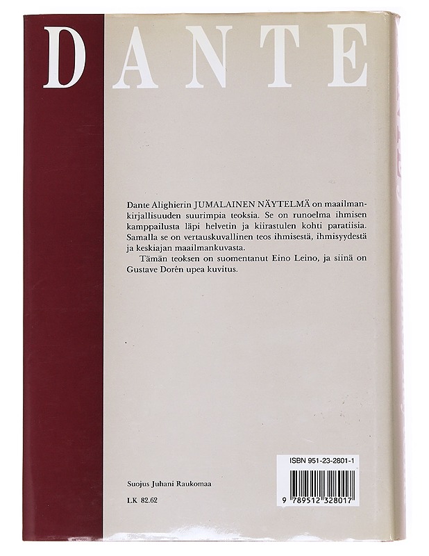 Jumalainen näytelmä - Dante Alighieri - Romaanit ja novellit - 10105538687 - 1