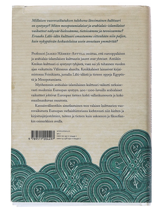 Mare nostrum : Länsimaisen kulttuurin juurilla - Hämeen-Anttila, Jaakko - Historiakirjat - 10105538690 - 1