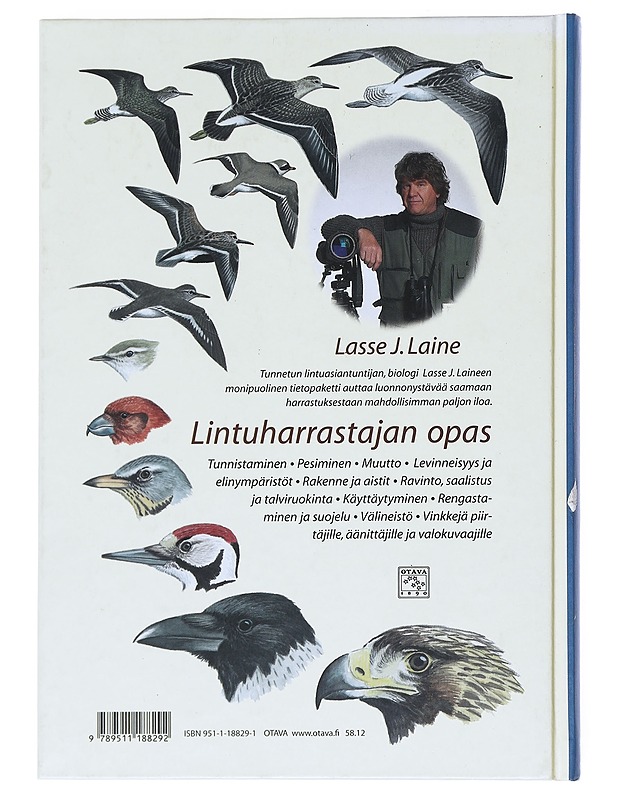 Lintuharrastajan opas - Lasse J. Laine - Tietokirjat ja oppaat - 10105538699 - 1