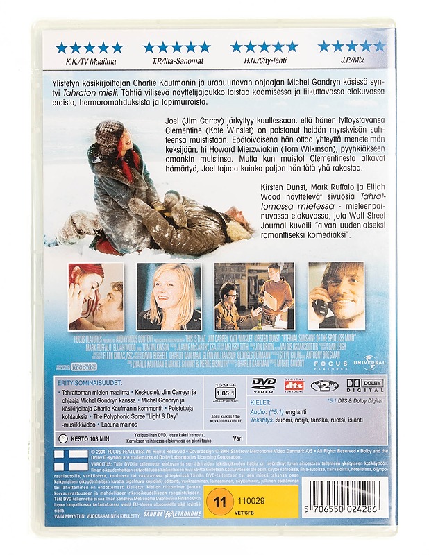 Tahraton Mieli - DVD - DVD-elokuvat - 10105538715 - 1