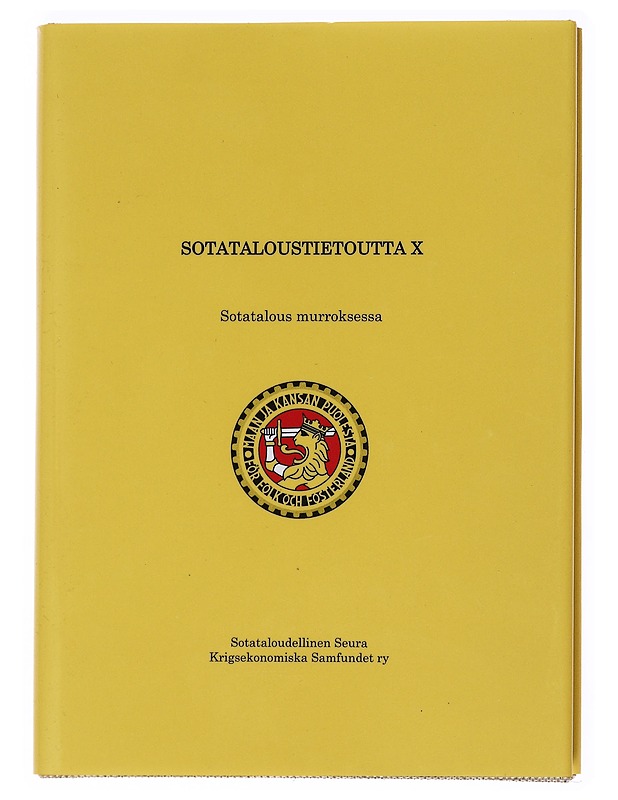 Sotataloustietoutta. X, Sotatalous murroksessa - Sotataloudellinen seura - Historiakirjat - 10105538719 - 0